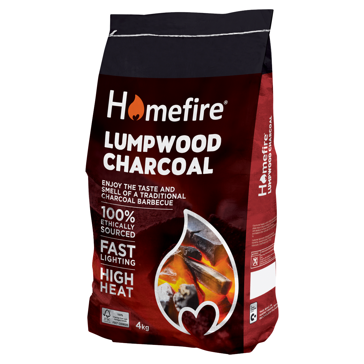 Homefire Lumpwood Charcoal 4kg