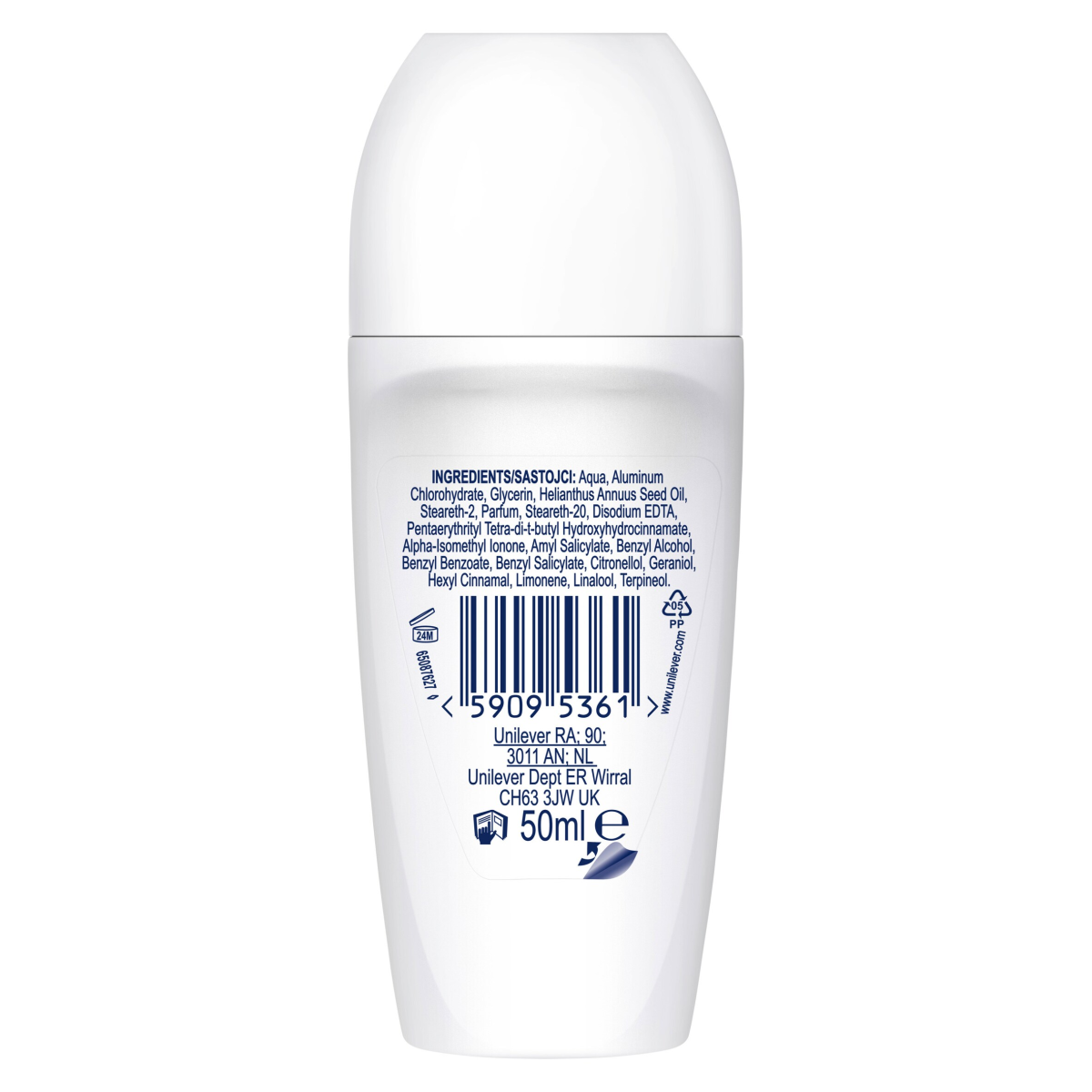 Dove Anti-Perspirant Roll On Classic Fresh 50 ml