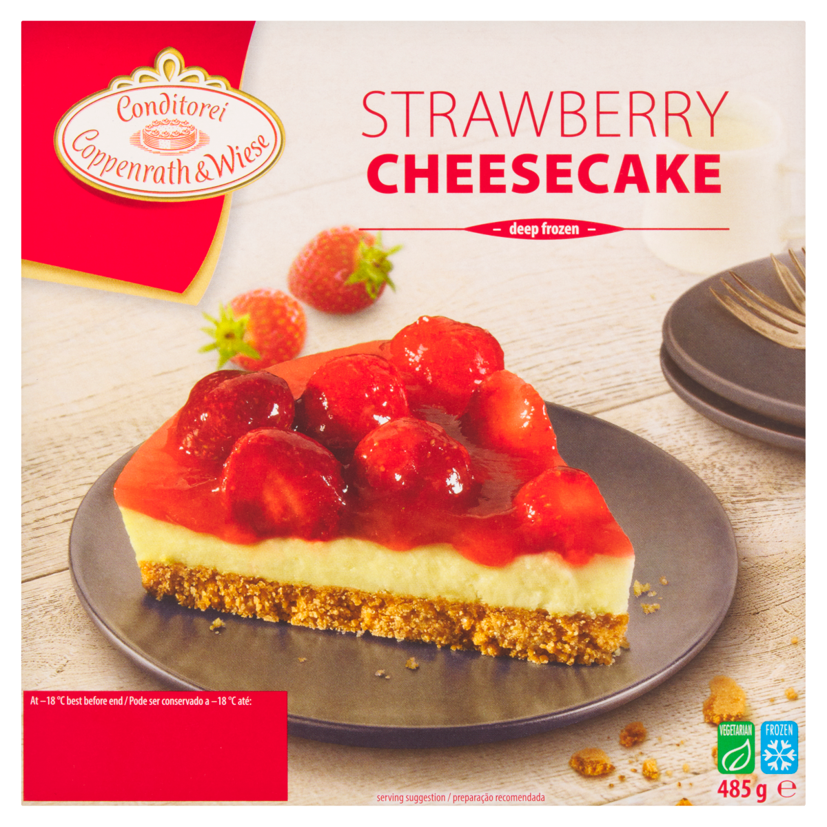Conditorei Coppenrath & Wiese Strawberry Cheesecake 485g