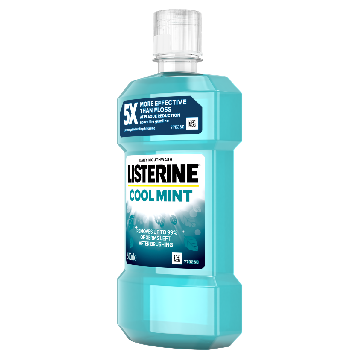Listerine Essentials Cool Mint Mouthwash 500ml