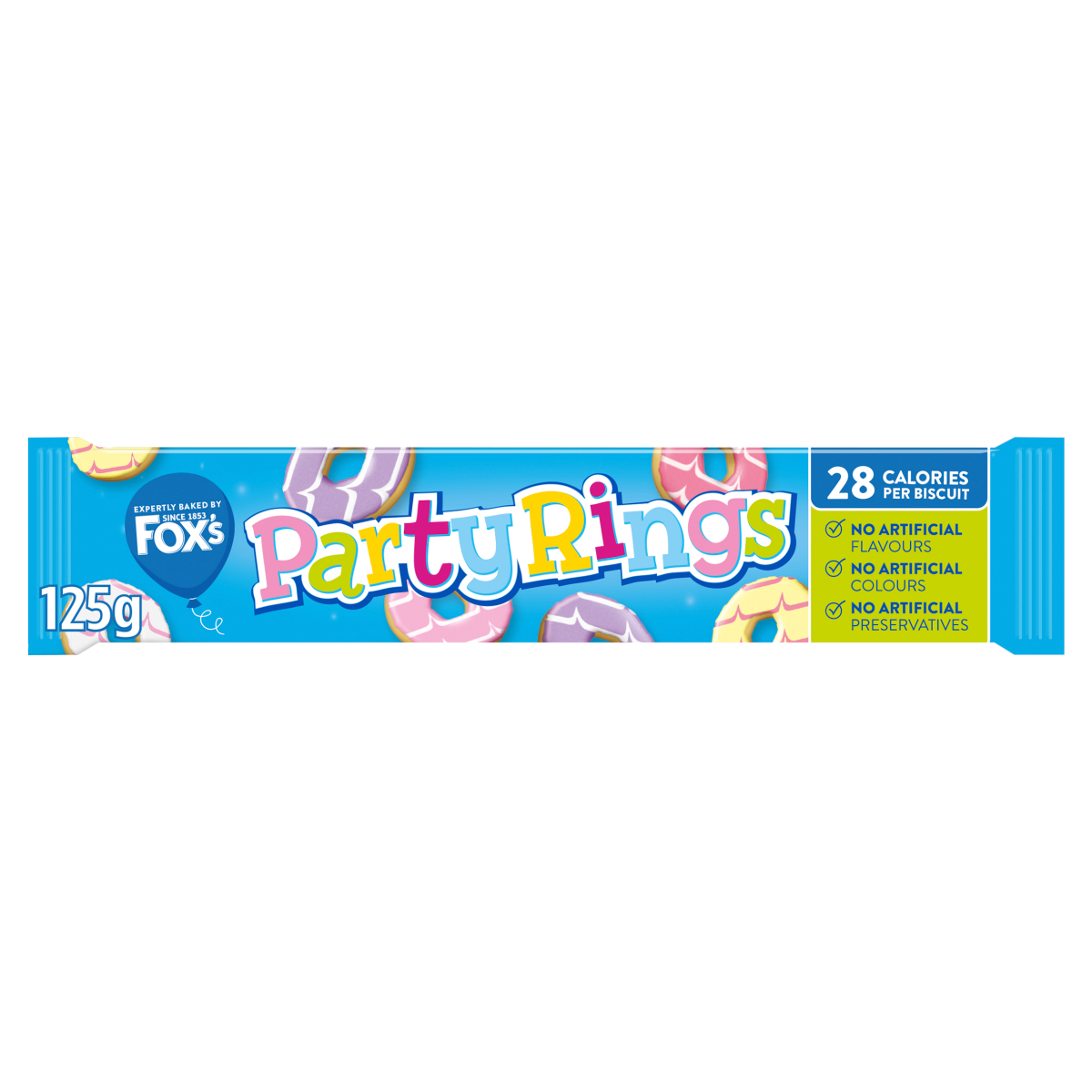 Fox’s Party Rings 125g