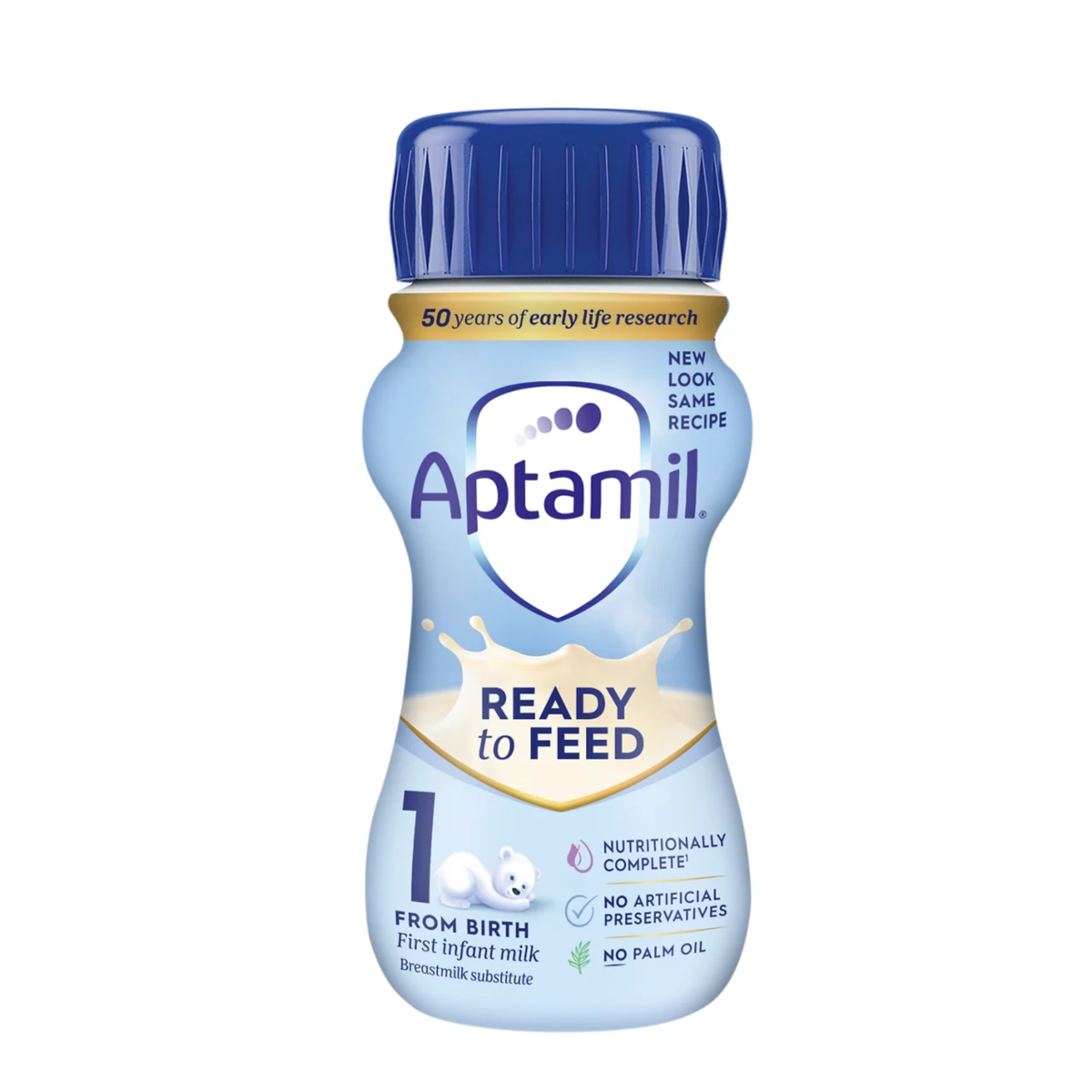 Aptamil First Infant milk (ready to feed 200ml bottle)