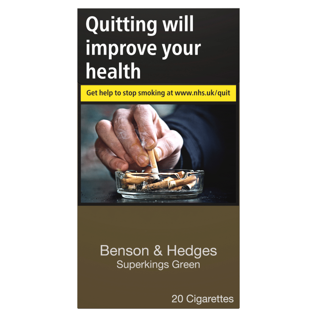 Benson & Hedges Superkings Green 20 Cigarettes