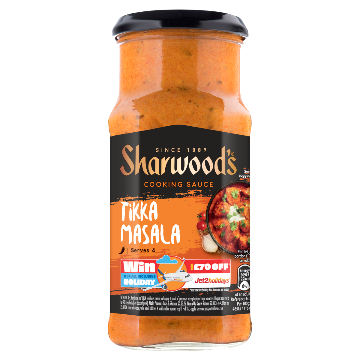 Sharwood’s Cooking Sauce Tikka Masala 420g