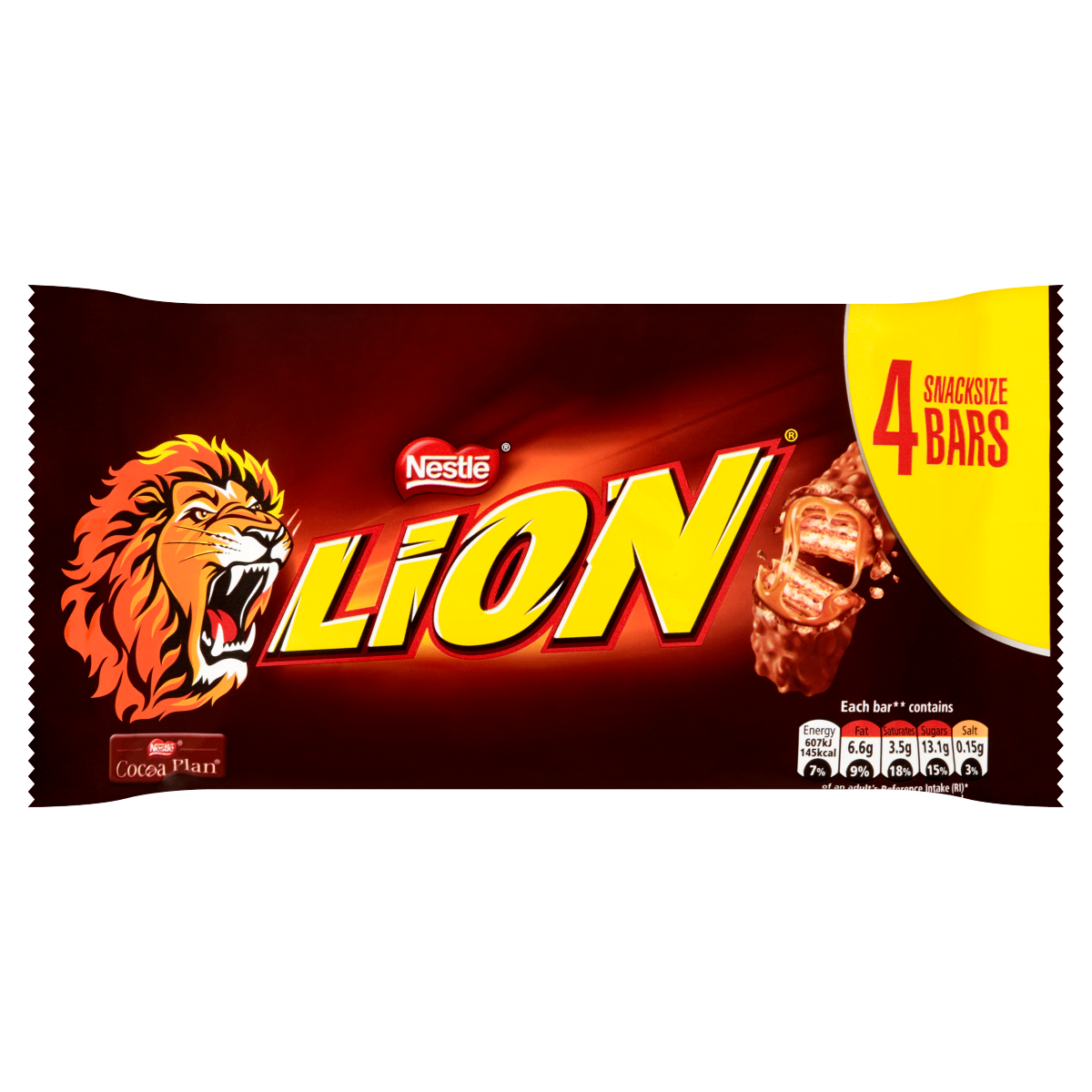 Lion Milk Chocolate Bar Multipack 30g 4 Pack