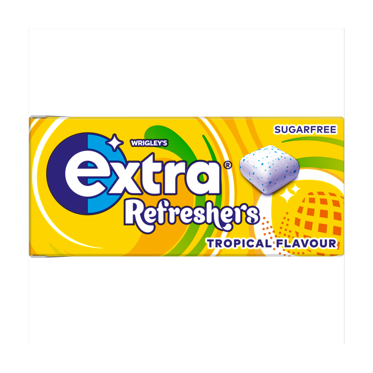 Extra Refreshers Tropical Sugar Free Chewing Gum x7 Pieces