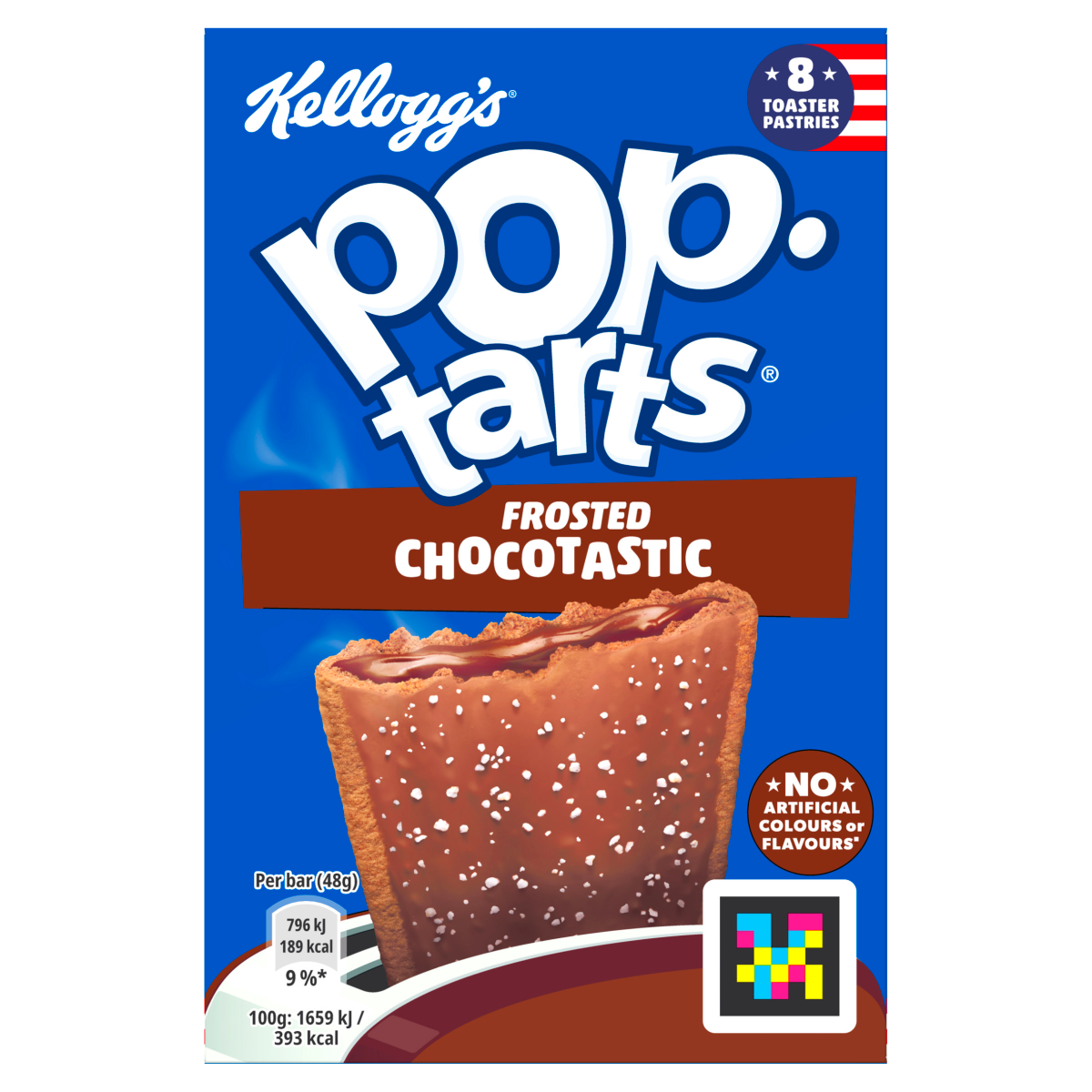 Kellogg’s Pop Tarts Frosted Chocotastic 8 x 48g (384g)