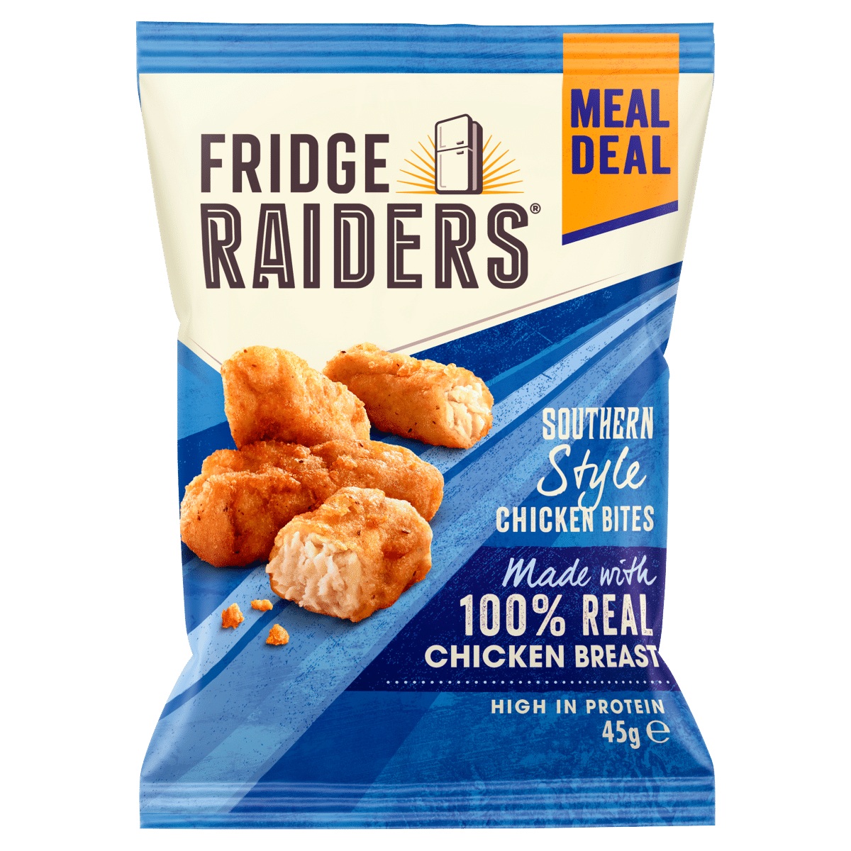 Fridge Rager Crisps Fridge Raiders Southern Style Chicken Bites 45g - One Stop