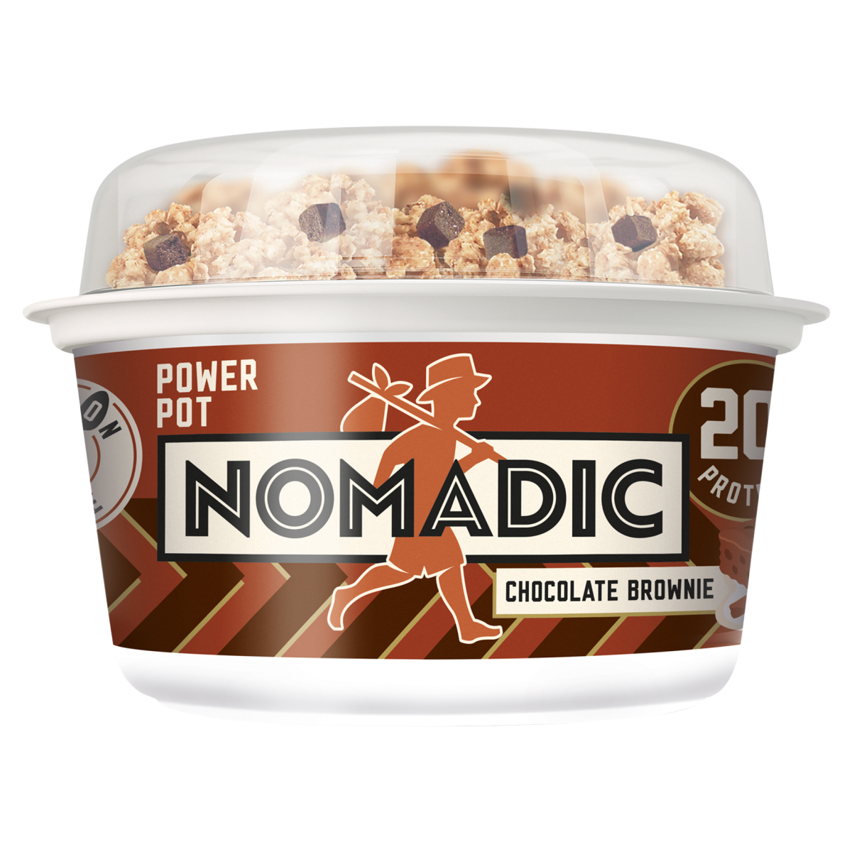 Nomadic Power Pot Chocolate Brownie 190g