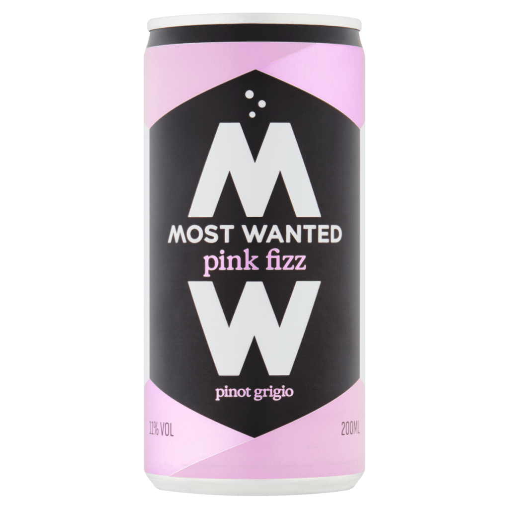 Most Wanted Pinot Grigio Pink Fizz 200ml