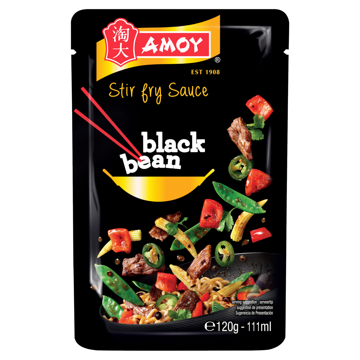 Amoy Black Bean Stir Fry Sauce 120g