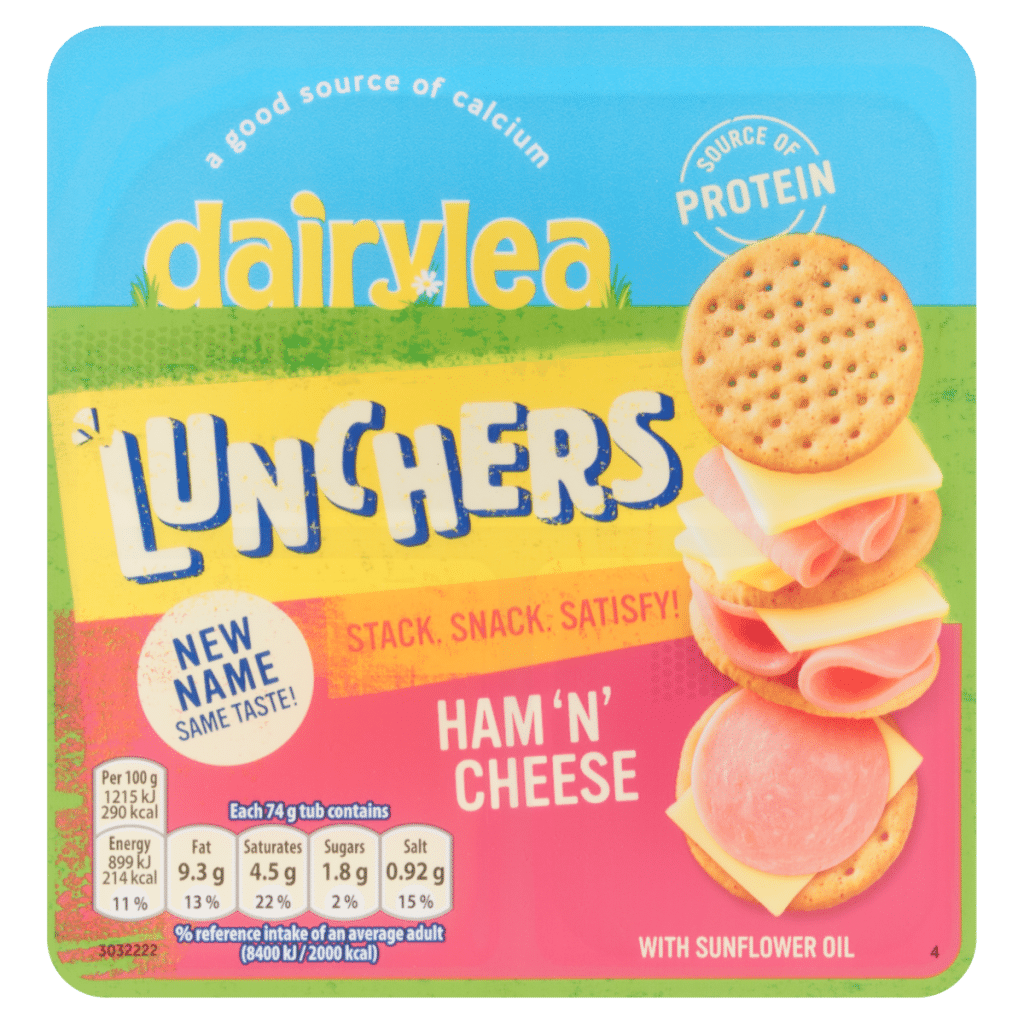 Dairylea Lunchers Ham’ N’ Cheese 74g