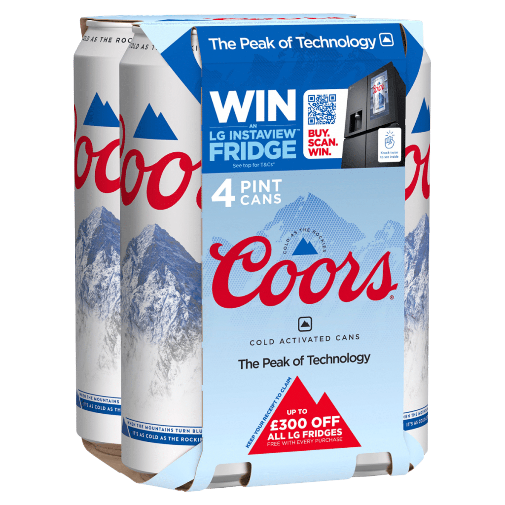 Coors 4 x 568ml