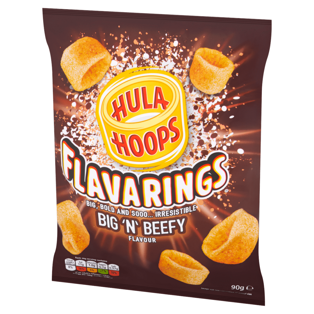Hula Hoops Flavarings Big ‘N’ Beefy Flavour 90g