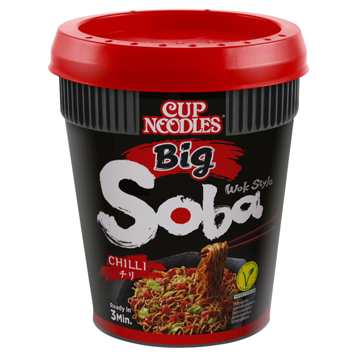 Cup Noodles Big Wok Style Soba Chilli 115g