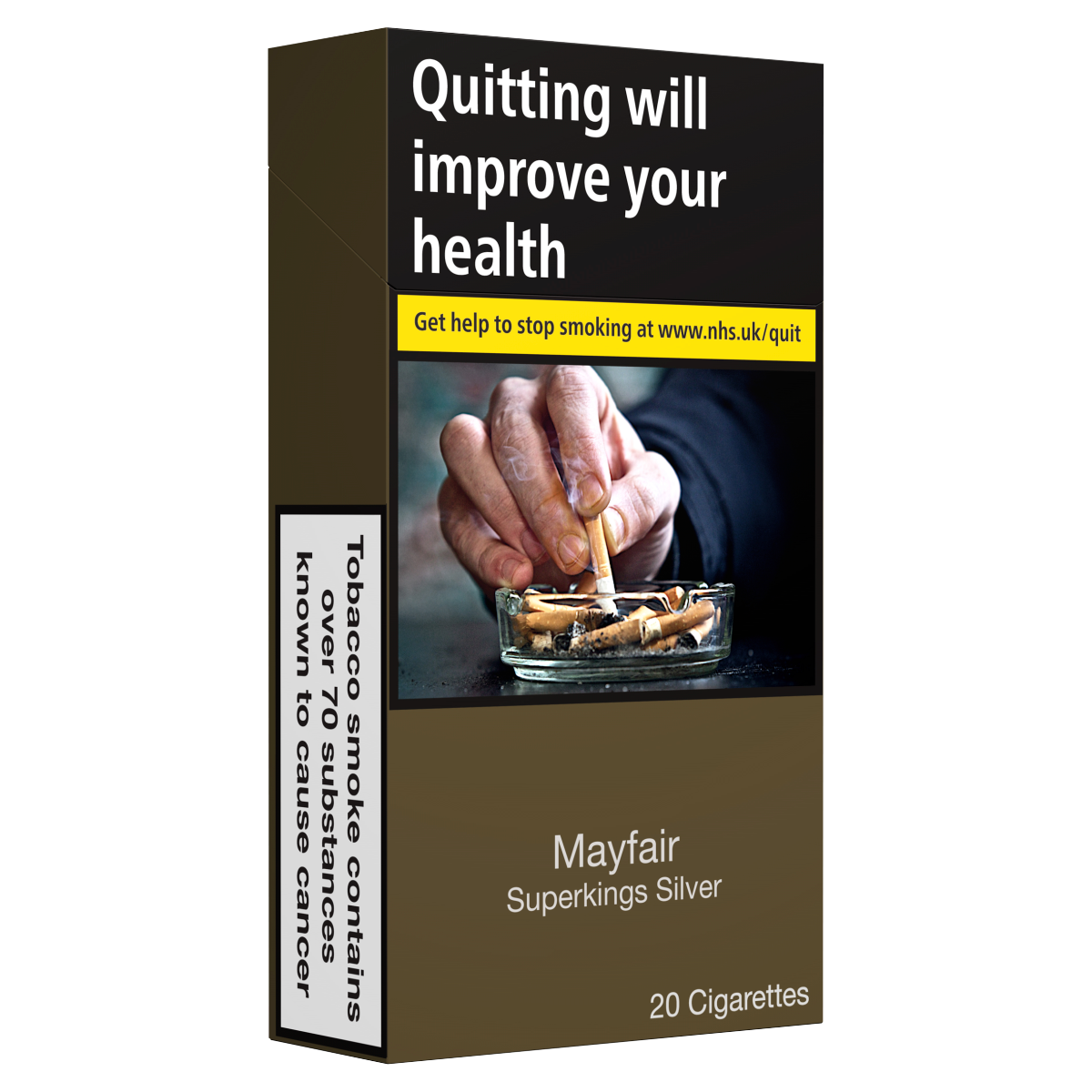 Mayfair 20 Cigarettes Superkings Silver