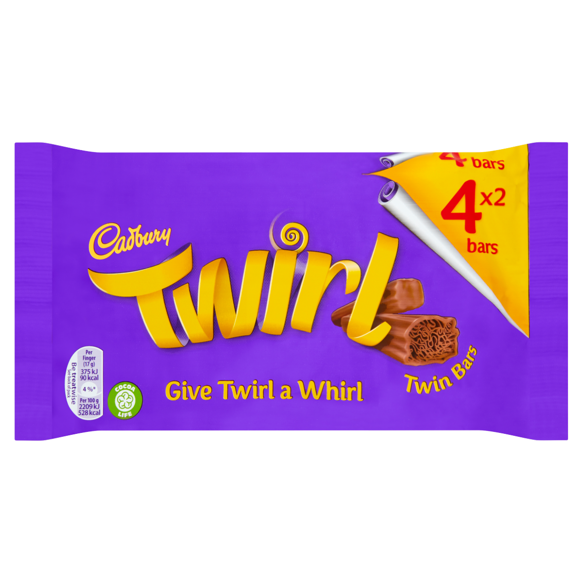 Cadbury Twirl Chocolate Bar 136g