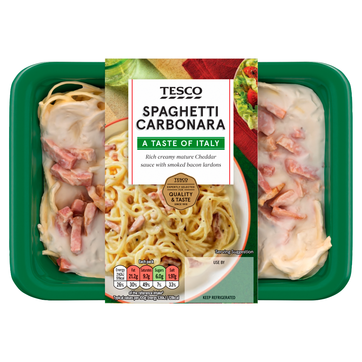 Tesco Spaghetti Carbonara 400g