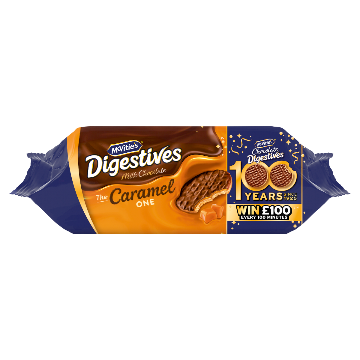 McVitie’s Digestives Milk Chocolate the Caramel One 250g