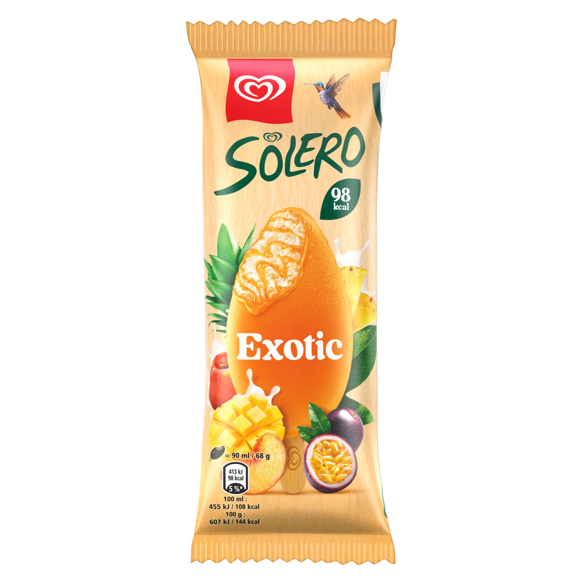 Solero  Ice Cream Stick Exotic 90ml