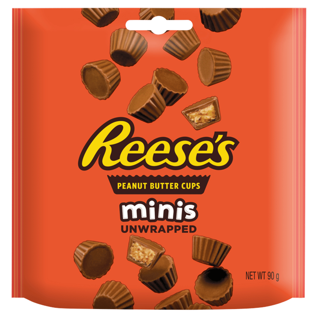 Reese’s Minis Unwrapped Peanut Butter Cups 90g