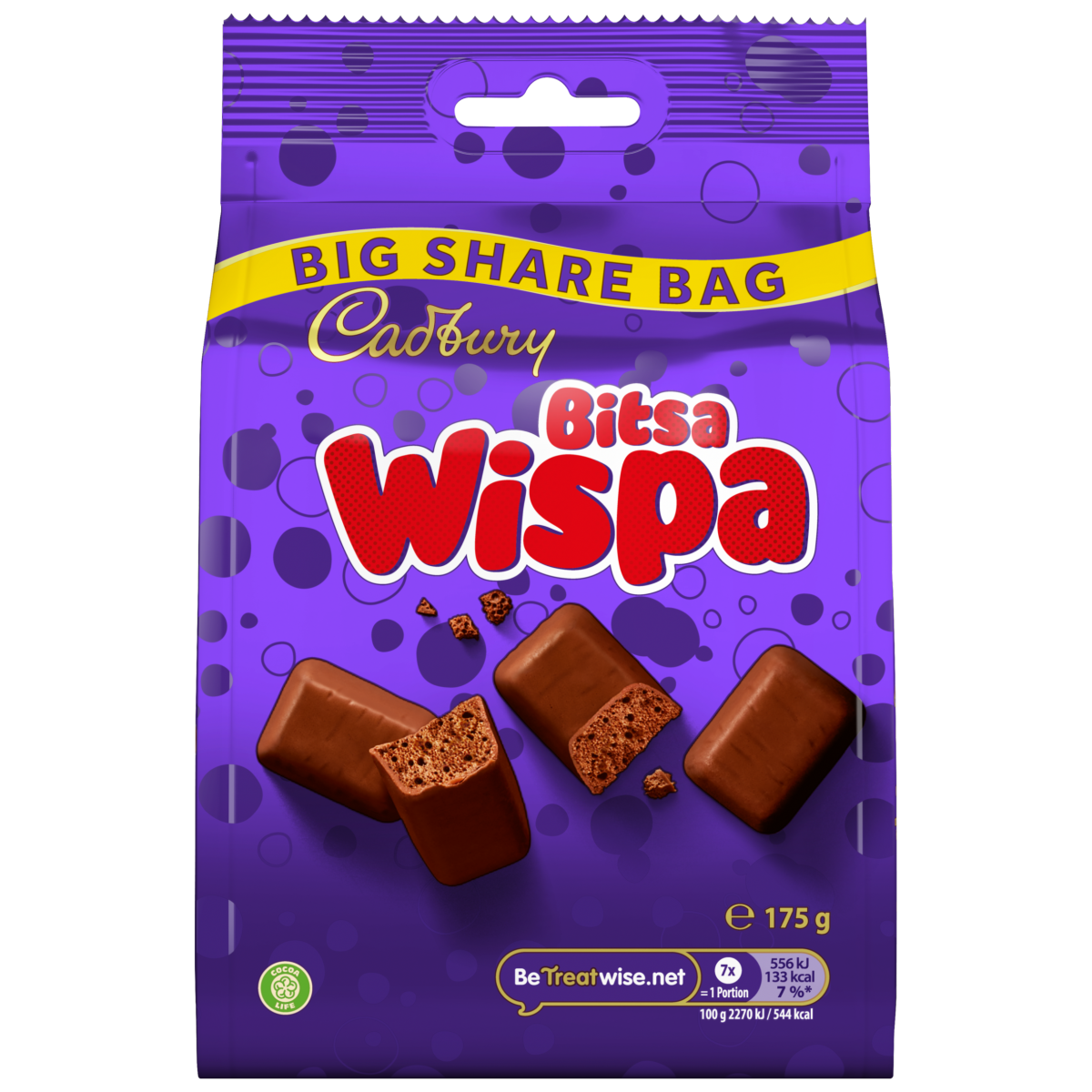 Cadbury Wispa Milk Chocolate 175g