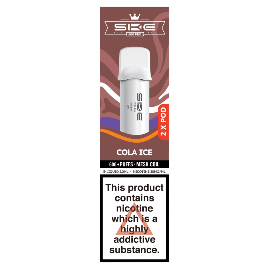 SKE 600 Pro 2 Cola Ice Prefilled Pods 20mg/ml