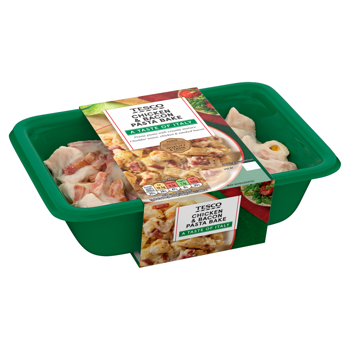 Tesco Chicken & Bacon Pasta Bake 400g