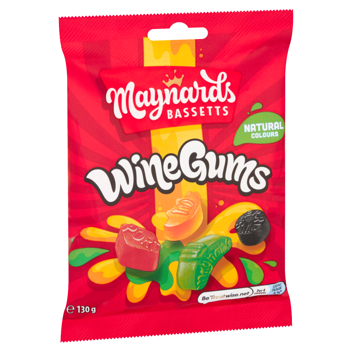 Maynards Bassetts Wine Gums 130g