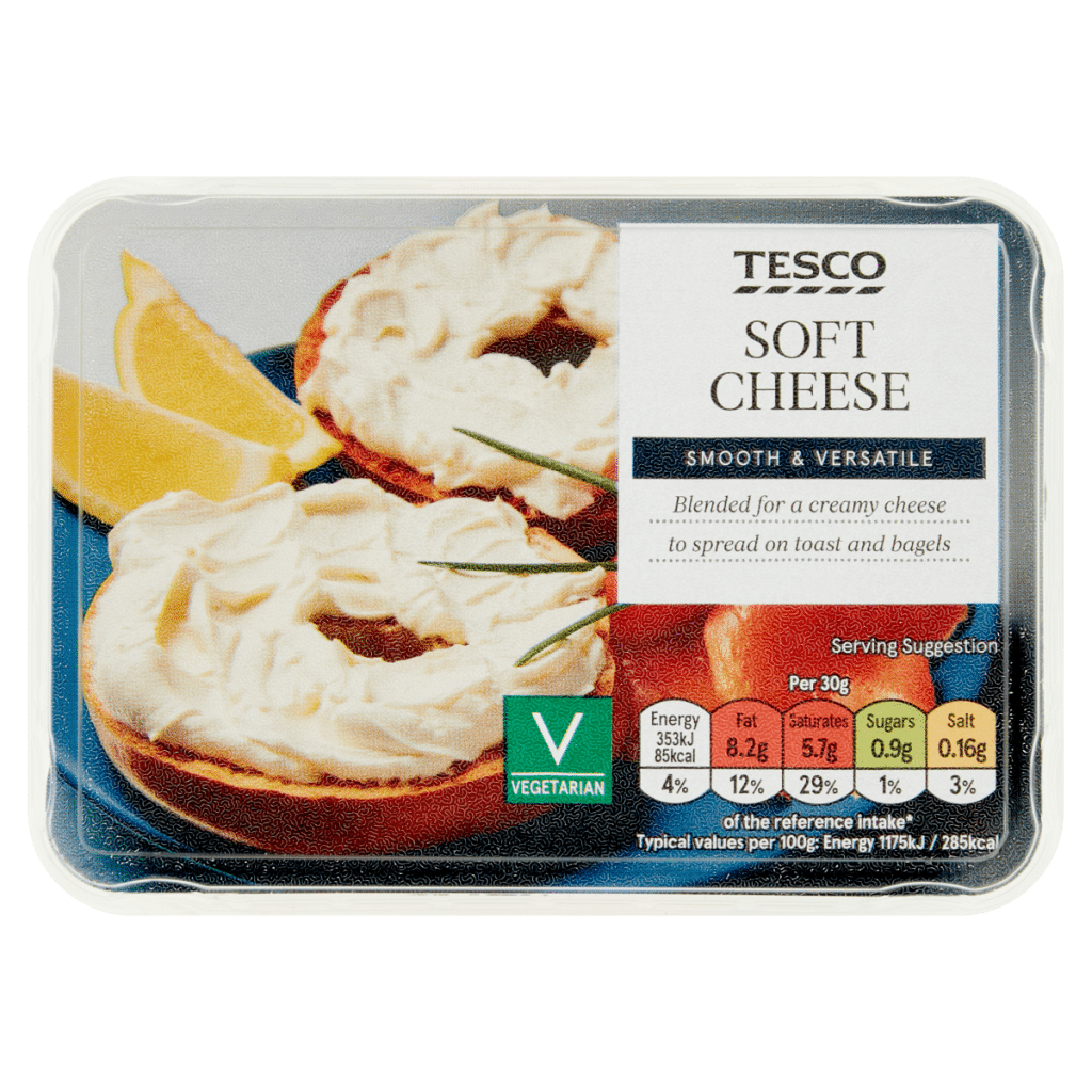 Tesco Soft Cheese 200g