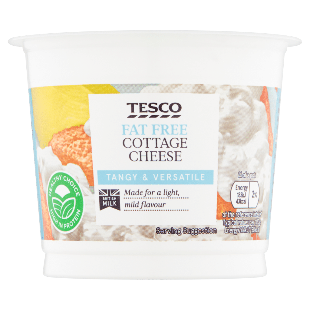 TESCO Fat Free Cottage Cheese 300g