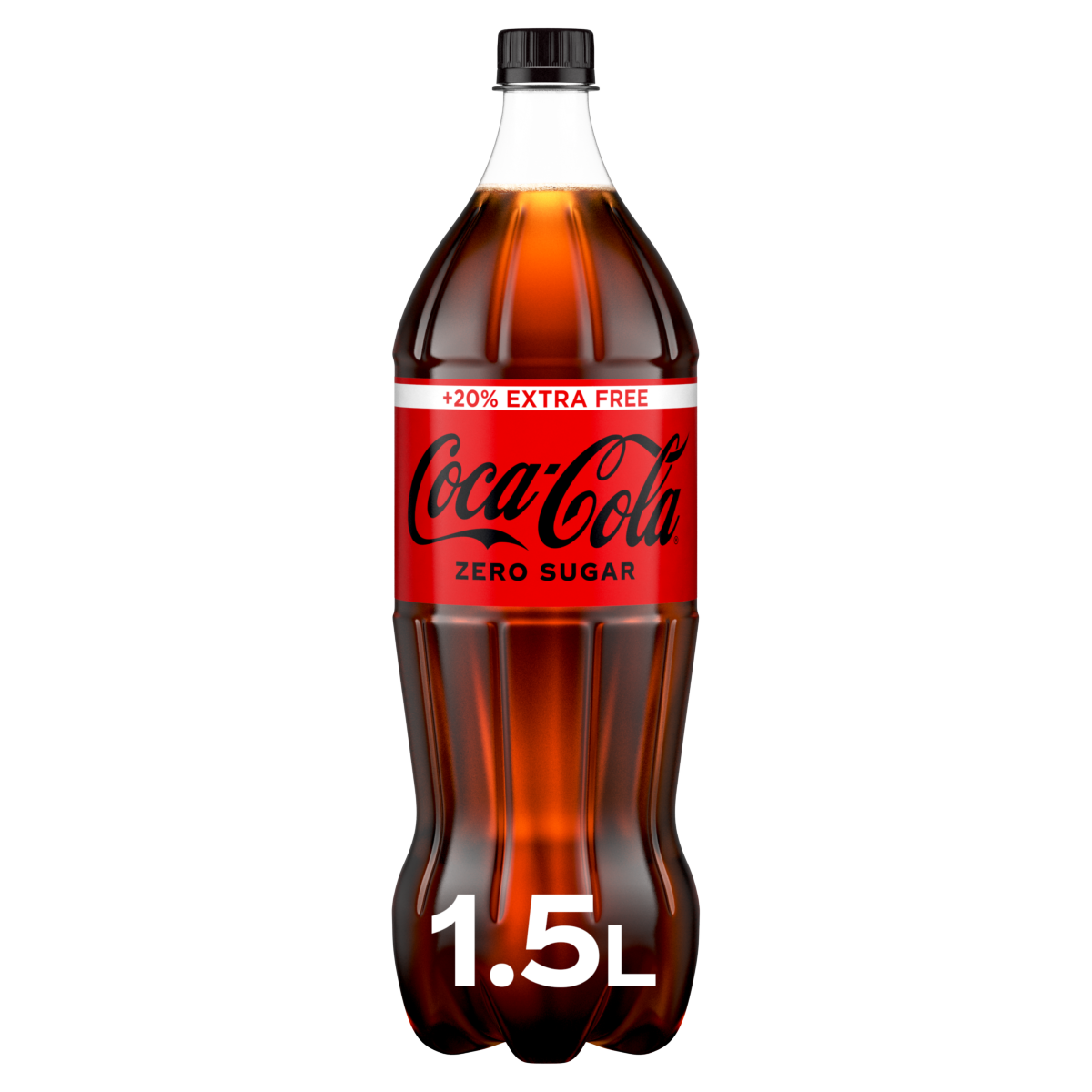 Coca-Cola Zero Sugar 1.5L (1.25L + 20% Extra Free)