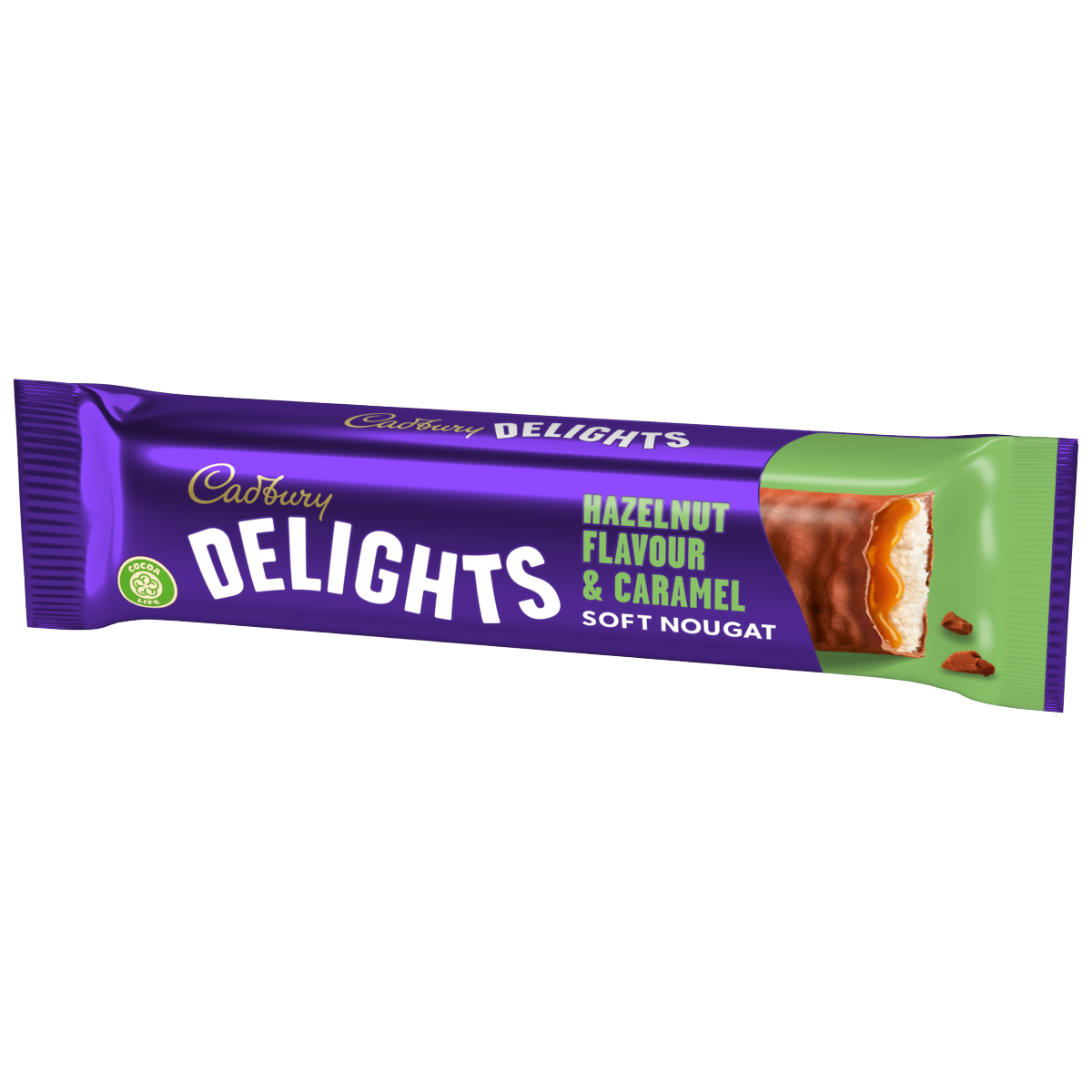 Cadbury Delights Chocolate Hazelnut Flavour & Caramel 5 Pack Multipack 110g (5 x 22g)