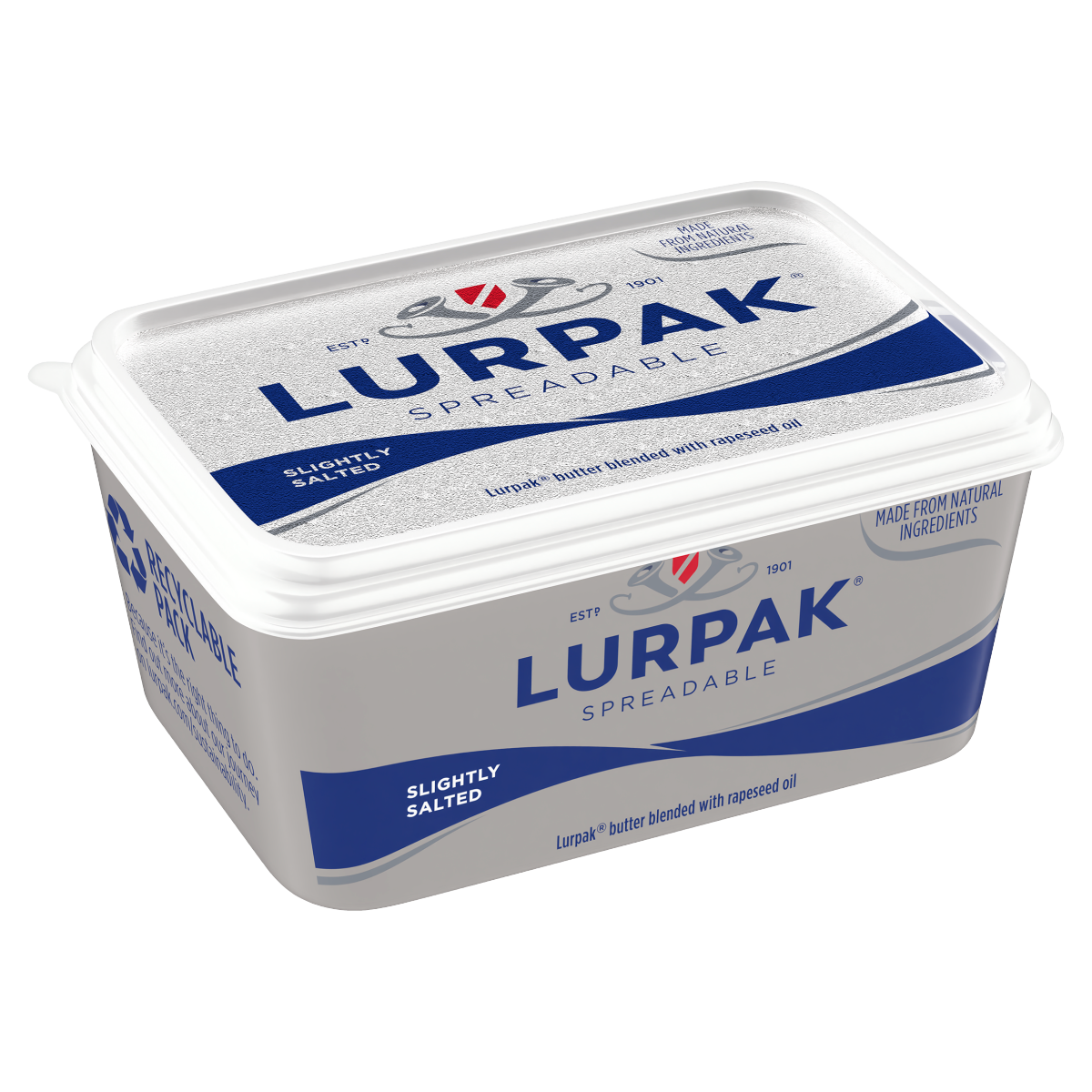 Lurpak Slightly Salted Spreadable 400g
