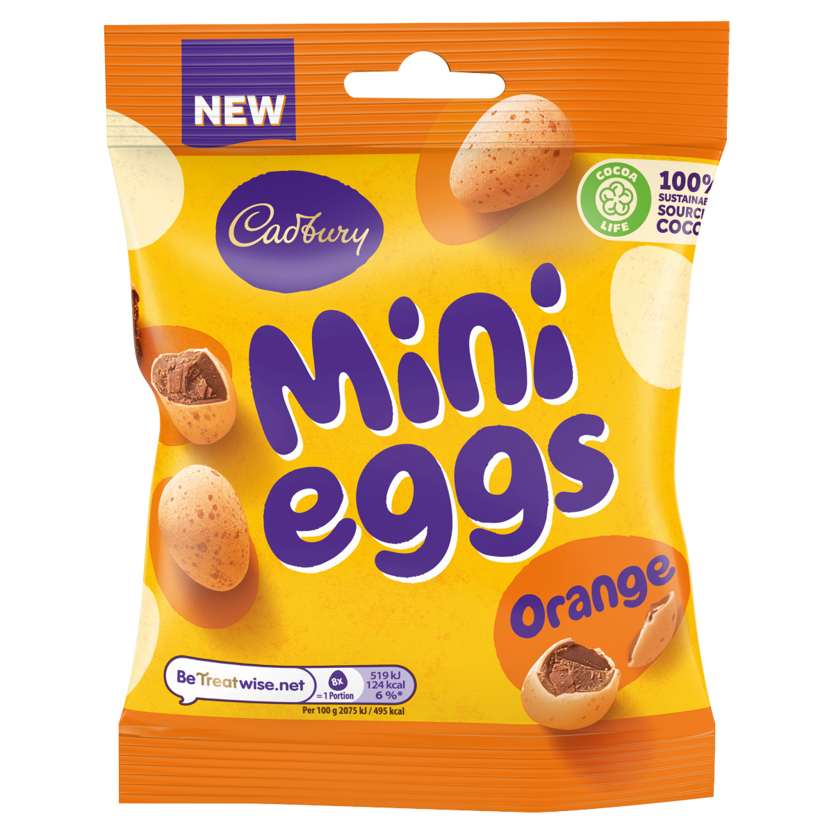 Cadbury Mini Eggs Orange 80g