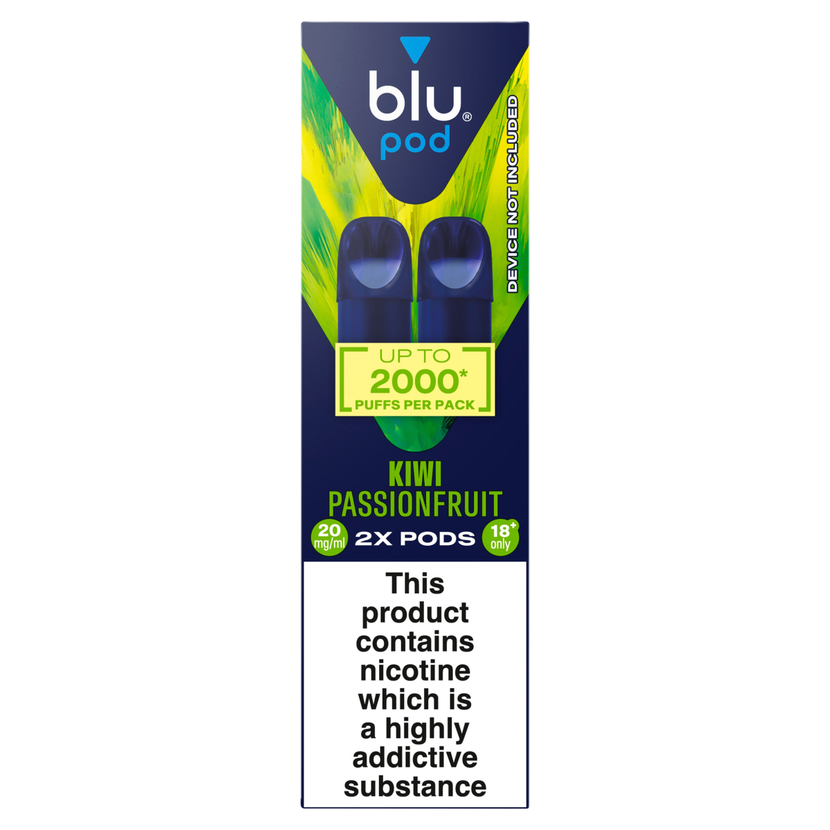 blu pod Kiwi Passionfruit 20mg/ml 2 x 2ml