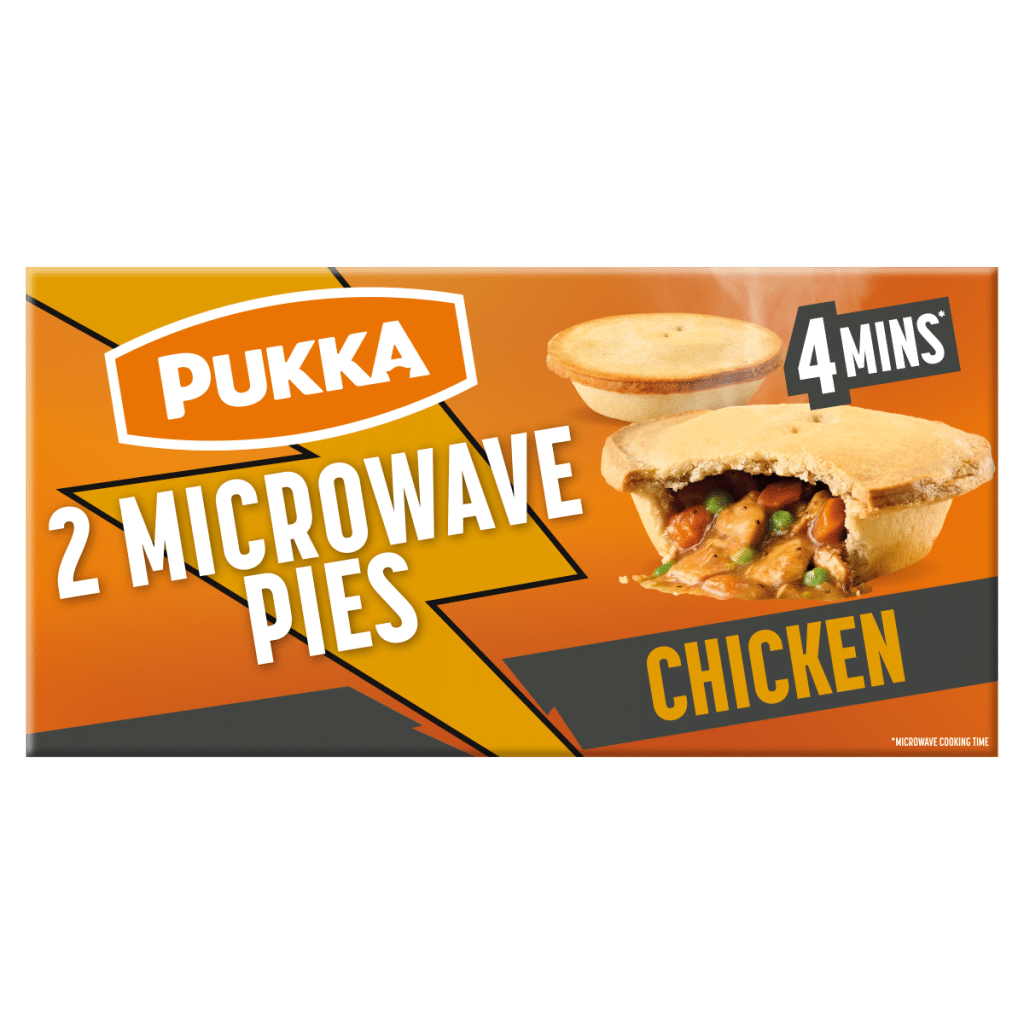 Pukka 2 Microwave Pies Chicken