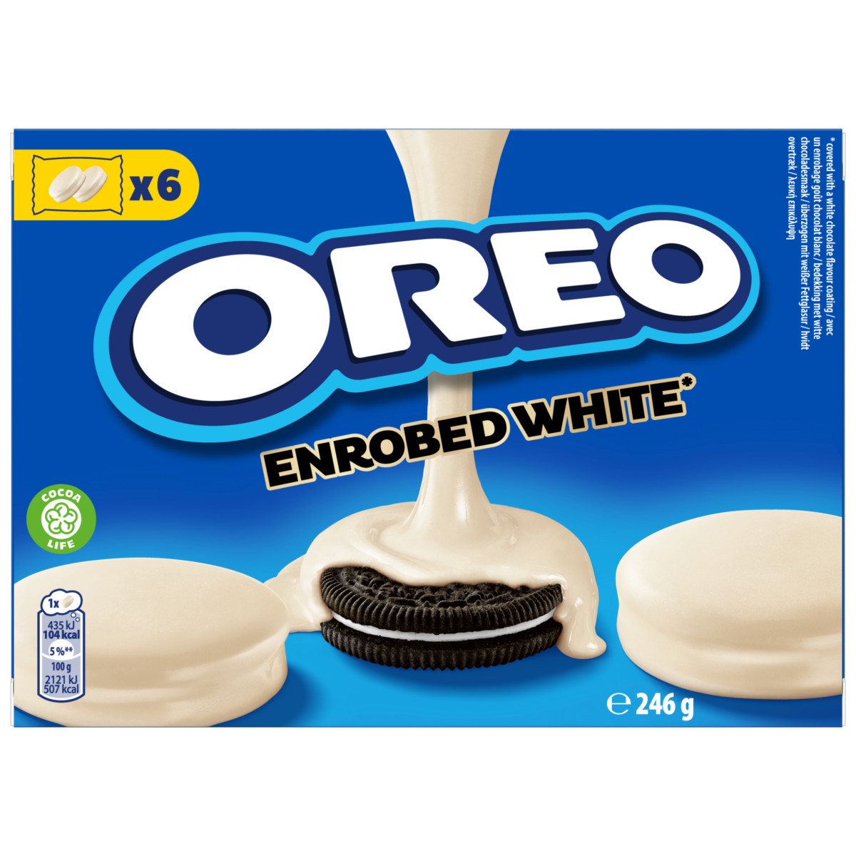 Oreo Milk Chocolate Covered Cookies 246g