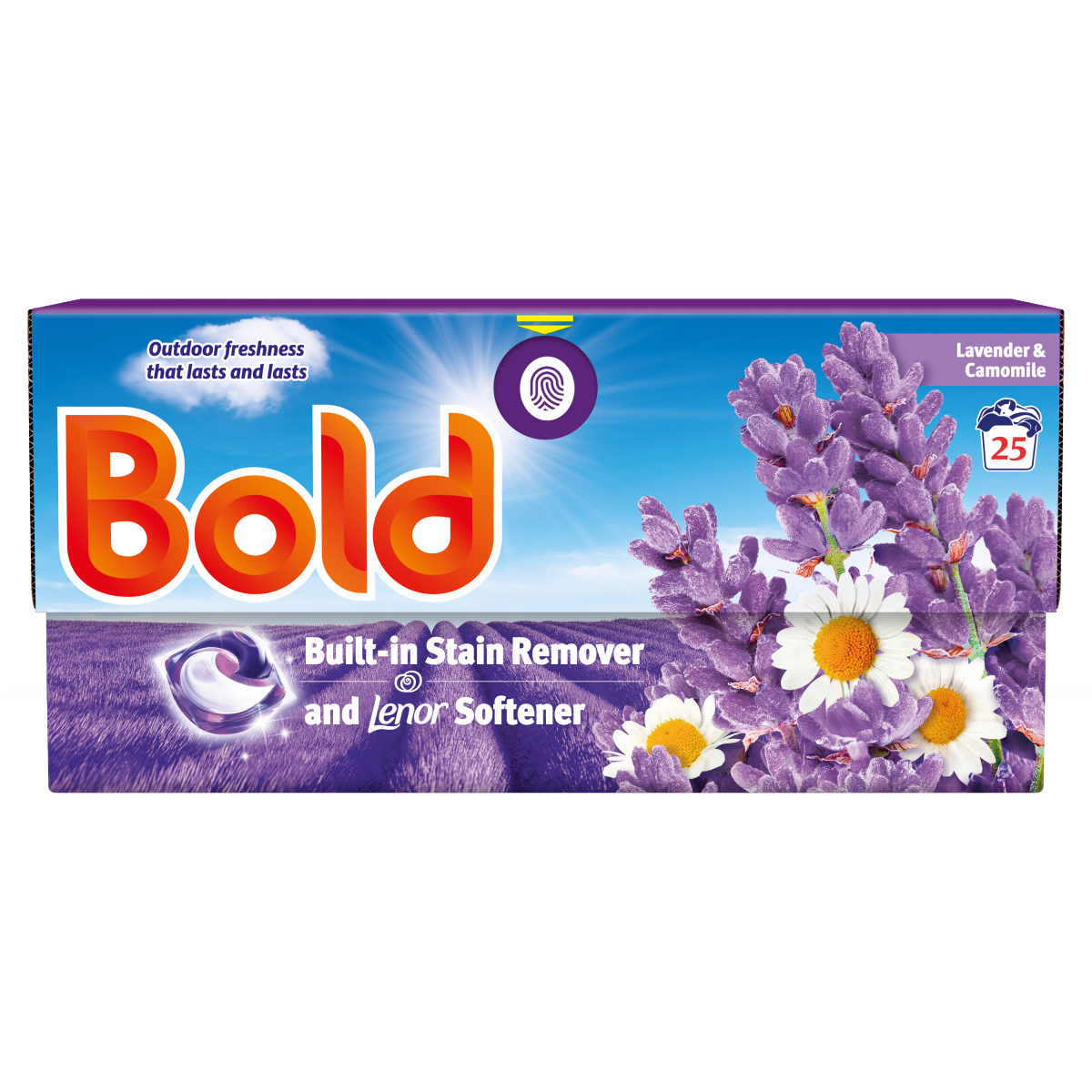 Bold PODS® Washing Liquid Capsules 25 Washes , Lavender & Camomile