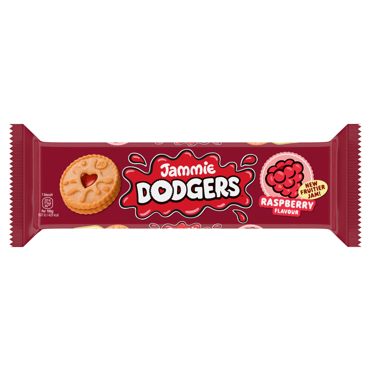 Jammie Dodgers Raspberry Flavour 140g