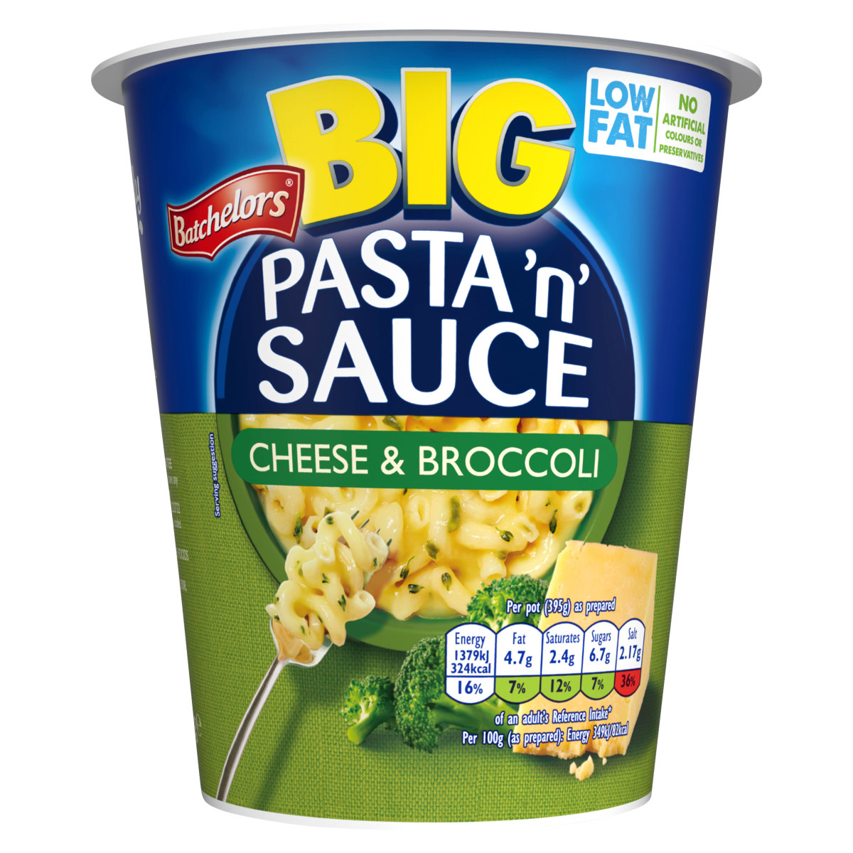 Batchelors Big Pasta ‘n’ Sauce Cheese & Broccoli 85g