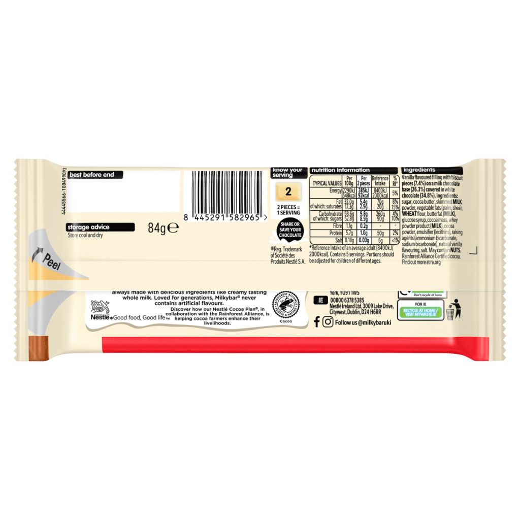 Milkybar Chocolate Crumble 84g