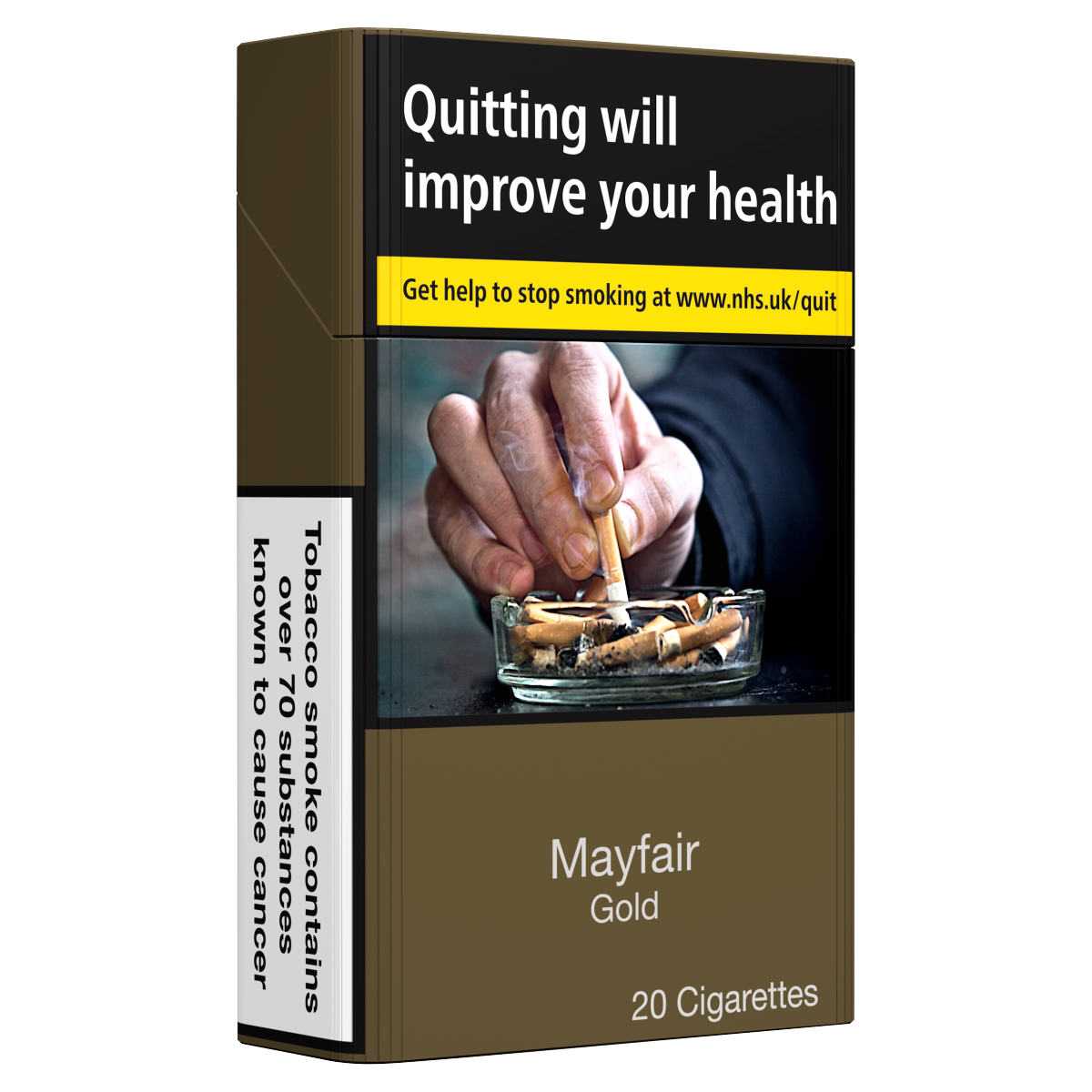 Mayfair 20 Gold Kingsize Cigarettes
