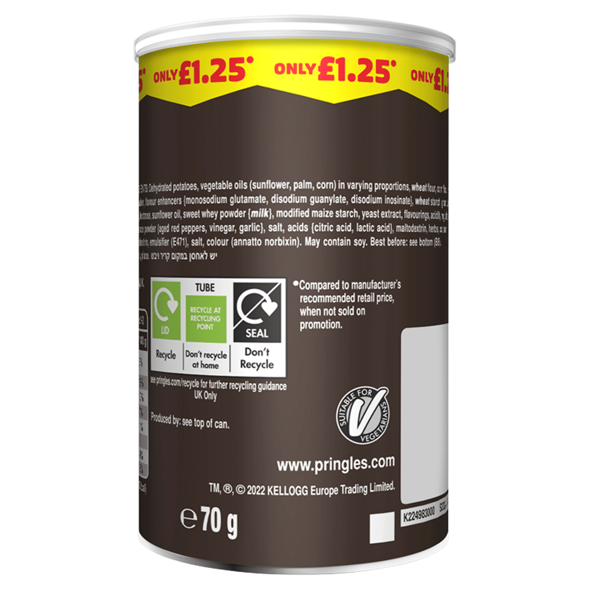 Pringles Hot & Spicy 70g