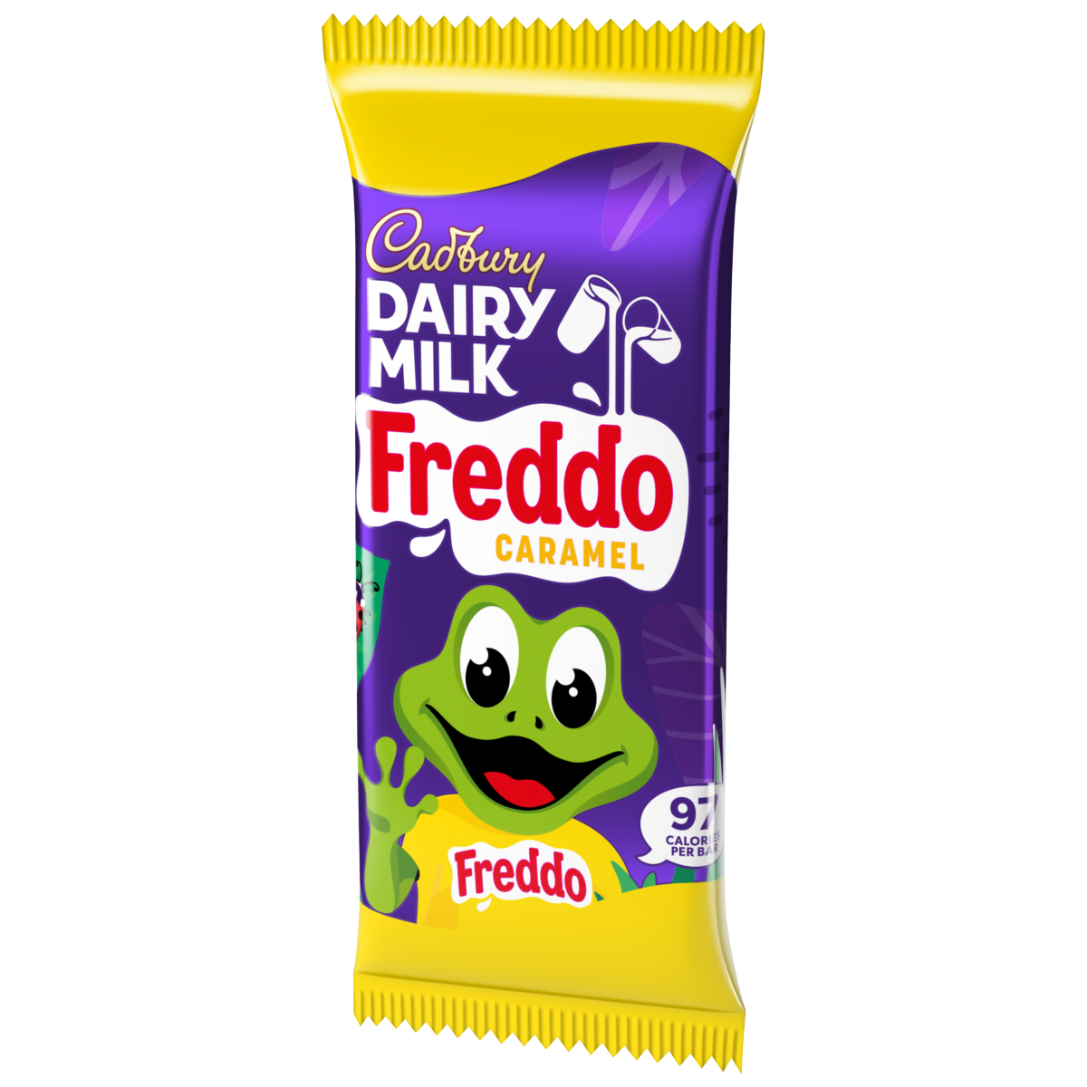 Cadbury Dairy Milk Caramel Freddo Chocolate Bar 4 Pack Multipack 78g (4 x 19.5g)