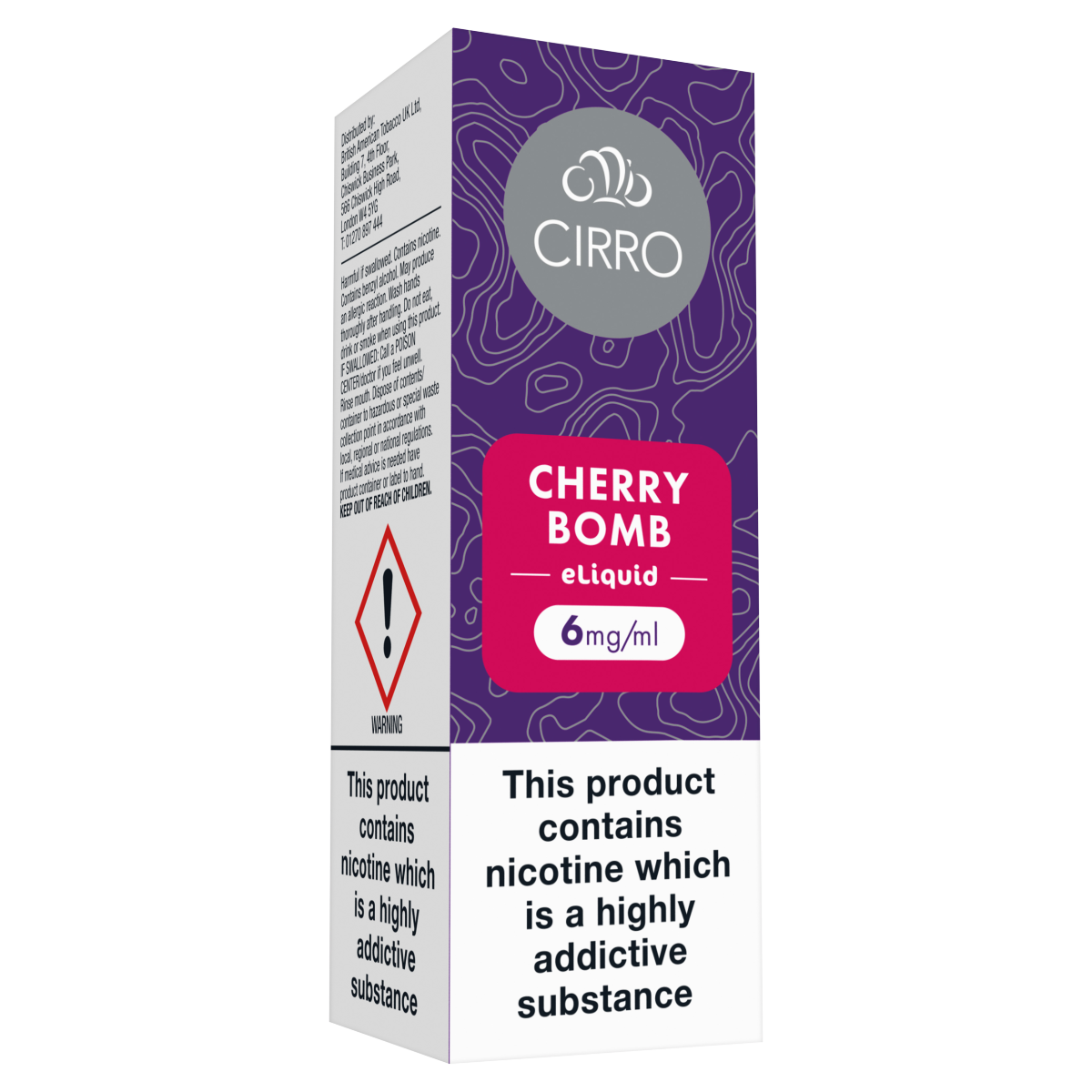 Cirro Cherry Bomb eLiquid 6mg/ml