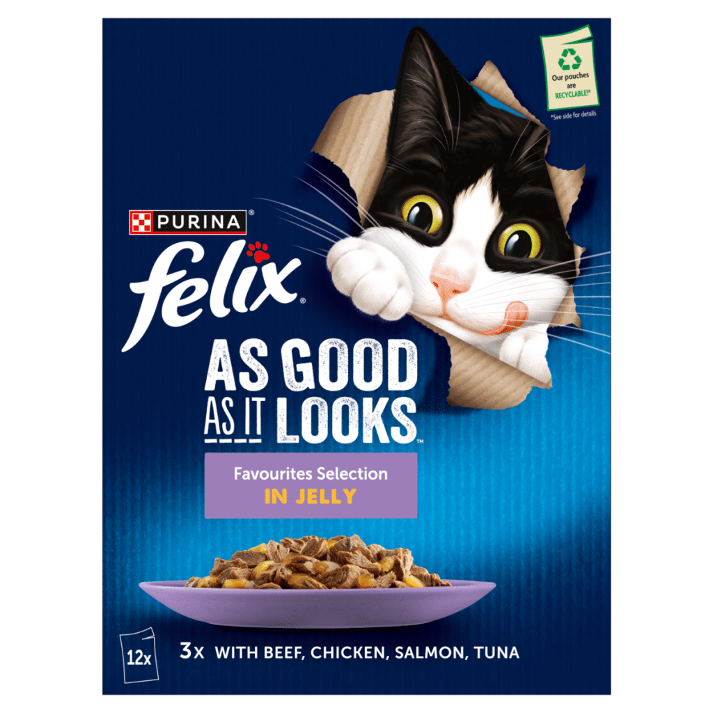 FELIX As Good As it Looks Favourites Selection Wet Cat Food 12x85g
