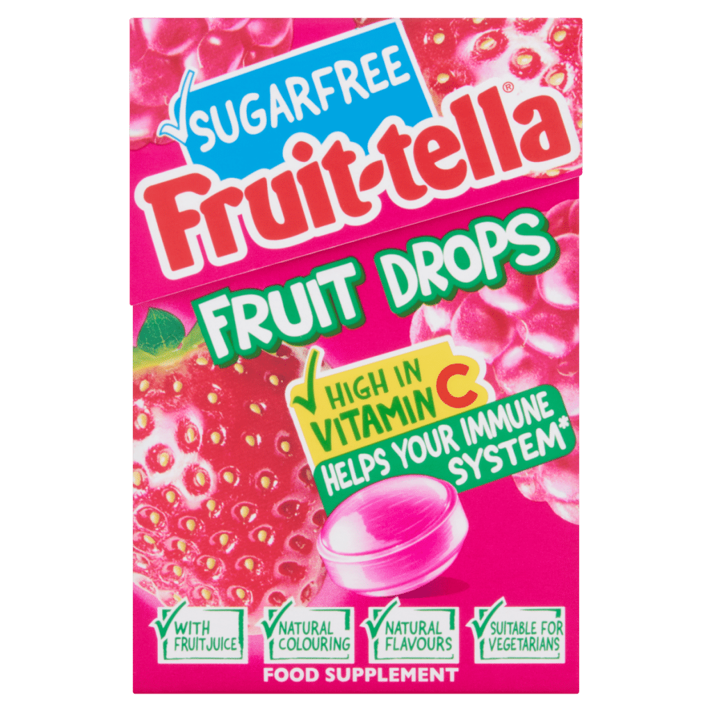 Fruit-tella Fruit Drops Food Supplement 45g