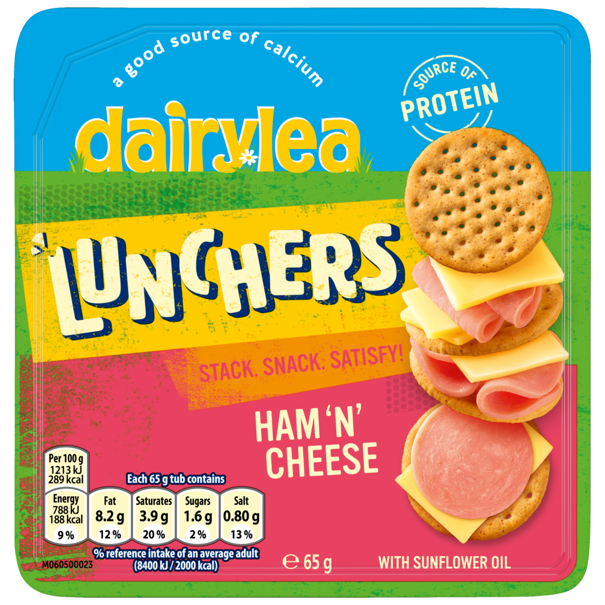 Dairylea Lunchers Ham And Cheese Convenience Meals 65g