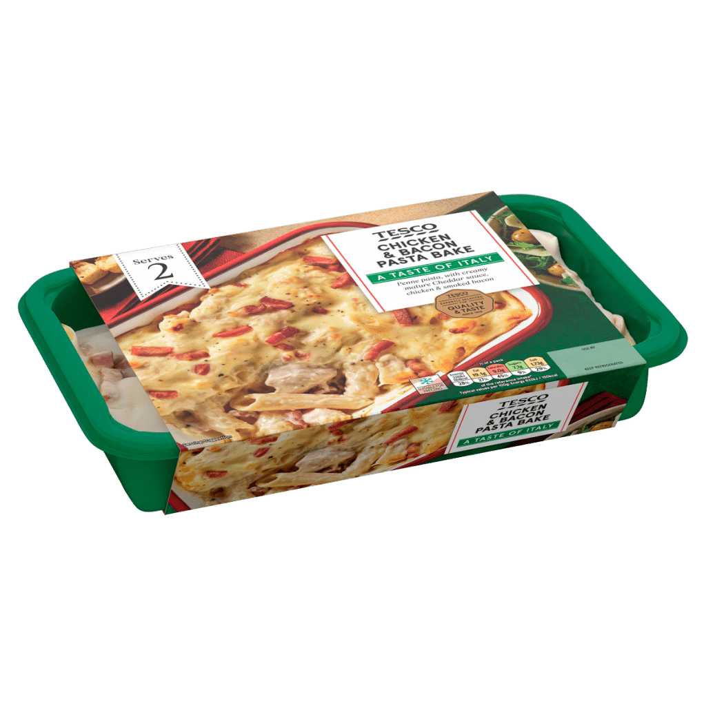 Tesco Chicken & Bacon Pasta Bake 750g